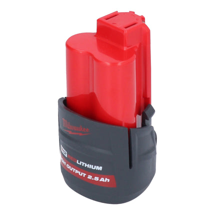 Sierra de calar a batería Milwaukee M12 FJS-251 12 V 22 mm sin escobillas + 1x batería 2,5 Ah - sin cargador