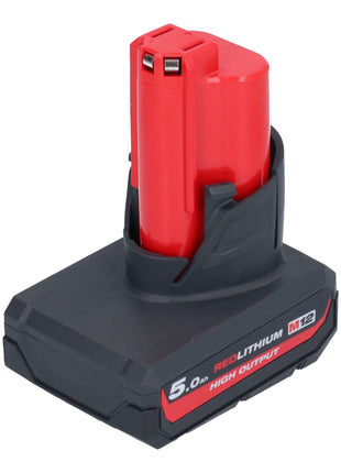 Sierra de calar a batería Milwaukee M12 FJS-501 12 V 22 mm sin escobillas + 1x batería 5,0 Ah - sin cargador