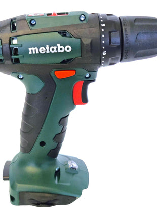 Metabo BS 18 Perceuse-visseuse sans fil 18 V 48 Nm + 1x batterie 2,0 Ah + boîte à embouts + sacoche - sans chargeur