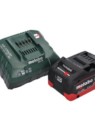 Metabo BS 18 Perceuse-visseuse sans fil 18 V 48 Nm + 1x batterie LiHD 5,5 Ah + chargeur + boîte à embouts + sacoche