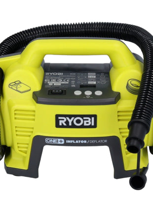 RYOBI R18I-115 Compresseur sans fil 18 V 10,34 bar de pression + 1x batterie 1,5 Ah + chargeur