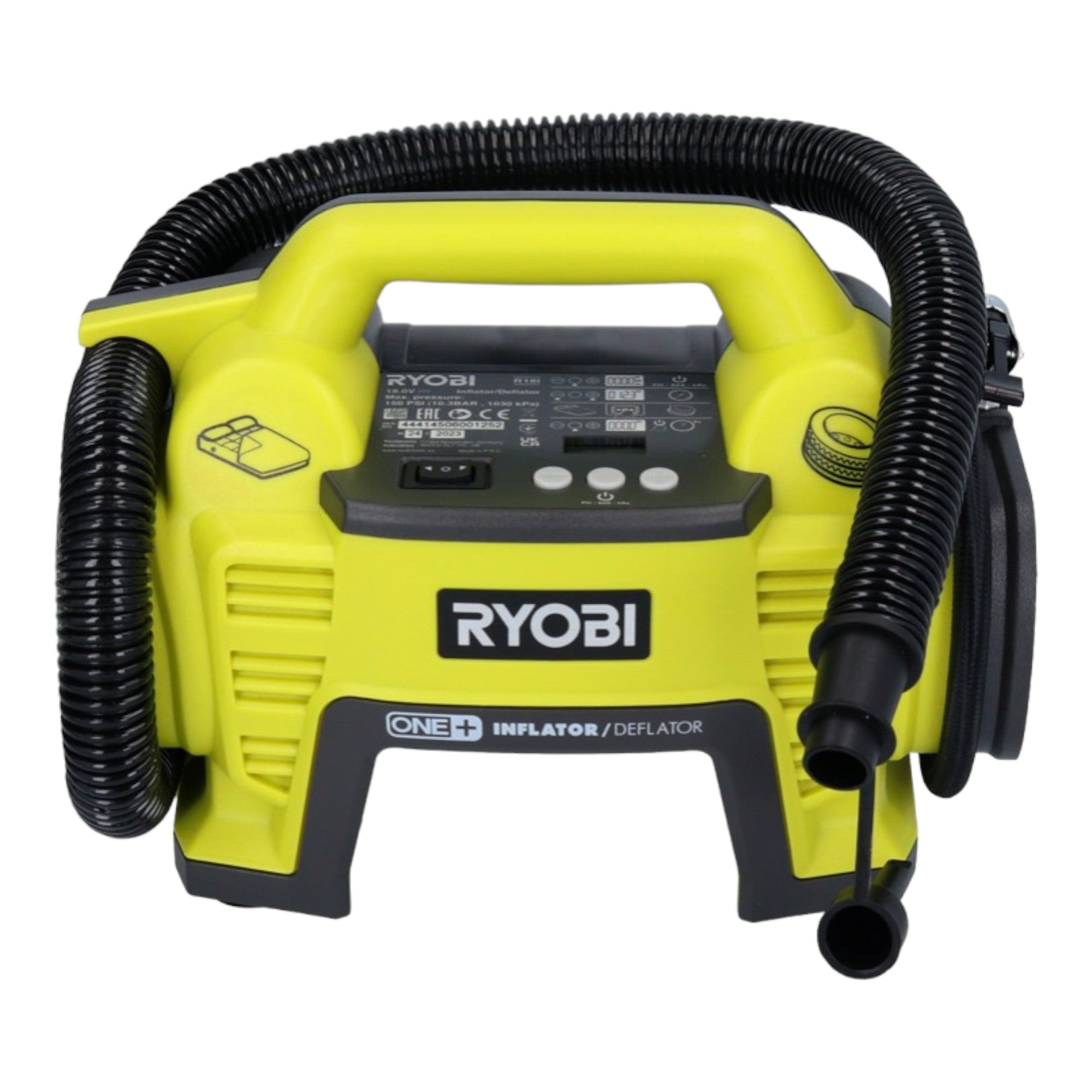 RYOBI R18I 215 Akku Kompressor 18 V 10 34 bar Druck 2x Akku 1 5 Ah Ladegeraet 2 - toolbrothers