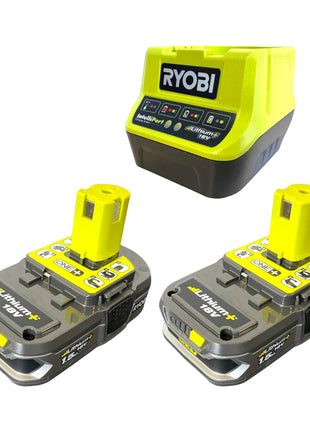 Compresor de batería RYOBI R18I-215 18 V 10,34 bar de presión + 2x baterías 1,5 Ah + cargador