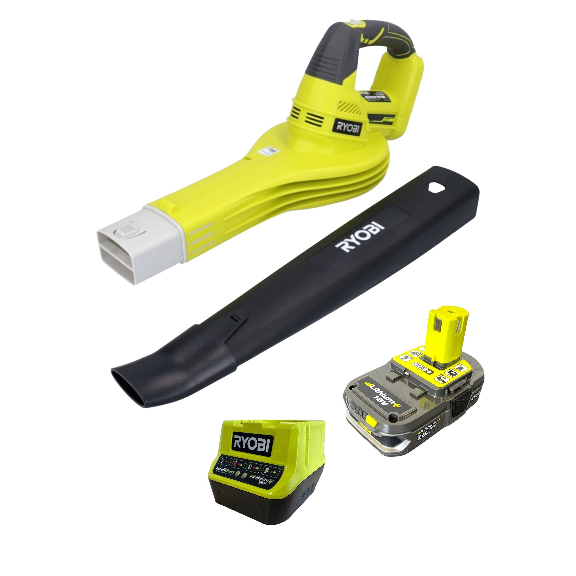 RYOBI OBL1820S 115 Akku Laubblaeser 18 V 245 km h 1x Akku 1 5 Ah Ladegeraet 0 - toolbrothers
