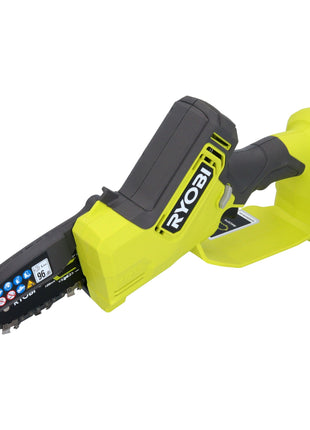 RYOBI RY18PSX10A-215 sierra de podar a batería 18 V 10 cm sin escobillas + 2x baterías 1,5 Ah + cargador