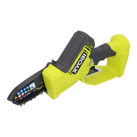 RYOBI RY18PSX10A-215 sierra de podar a batería 18 V 10 cm sin escobillas + 2x baterías 1,5 Ah + cargador