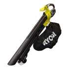 RYOBI OBV18-215 Aspirateur de feuilles sans fil 18 V ONE+ Brushless 7,56 m/min + 2x batterie 1,5 Ah + chargeur