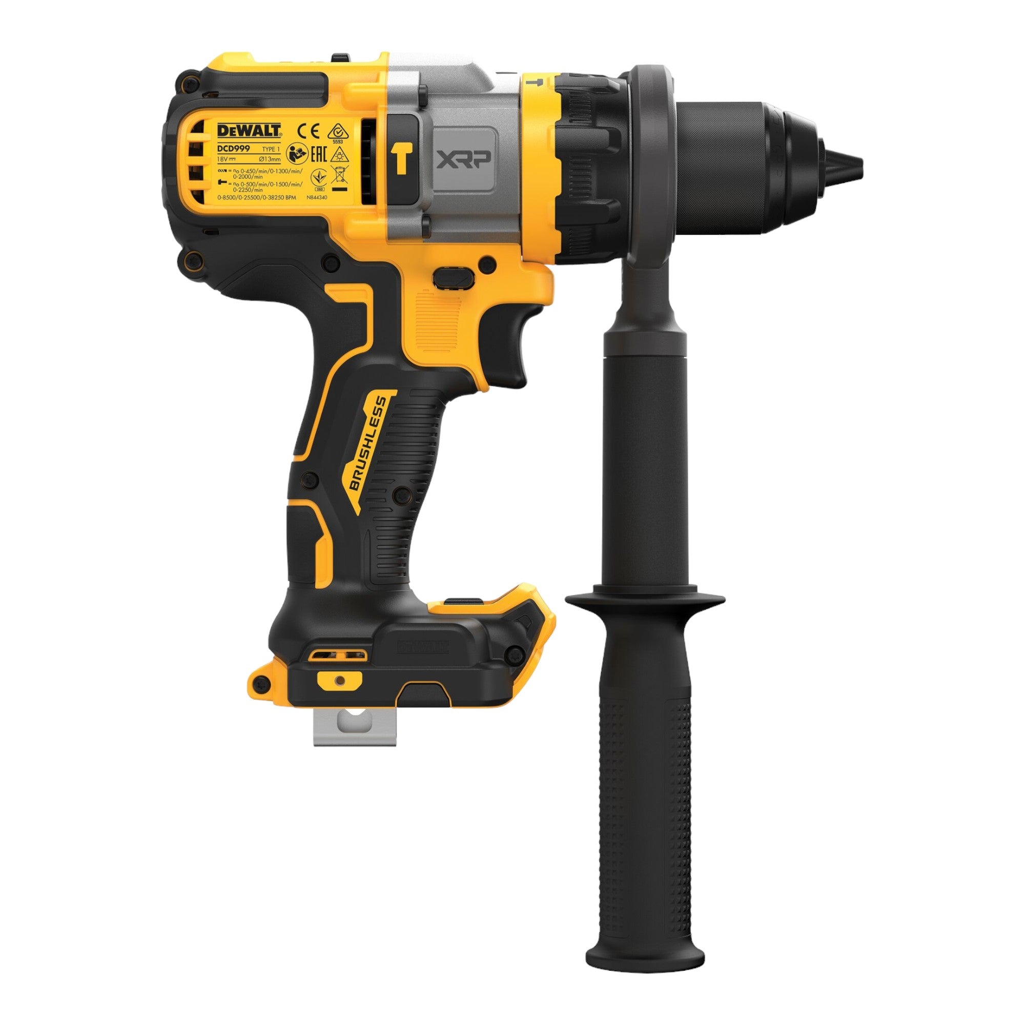DeWalt DCD 999 N Akku Schlagbohrschrauber 18 V 95 Nm Brushless Solo ohne Akku ohne Ladegeraet 3 - toolbrothers