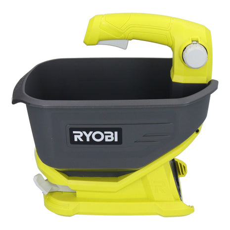 RYOBI OSS1800-215 Esparcidor universal con batería ONE+ de 18 V, ancho de dispersión 2,5 - 3,5 m + 2 baterías 1,5 Ah + cargador