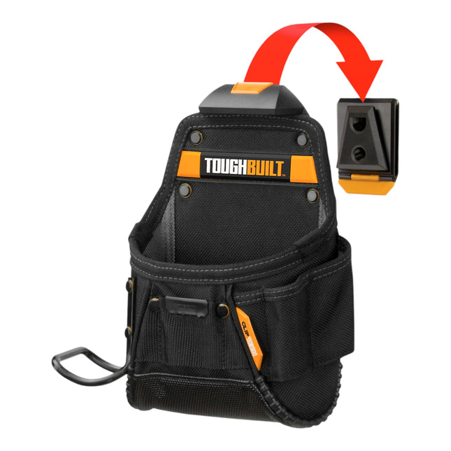 Funda de cinturón Toughbuilt TB-CT-24 con 6 compartimentos