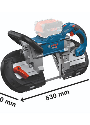 Bosch GCB 18V-127 Professional Scie à ruban sans fil 18 V 127 x 127 mm Brushless Solo ( 06012B7000 ) - sans batterie, sans chargeur