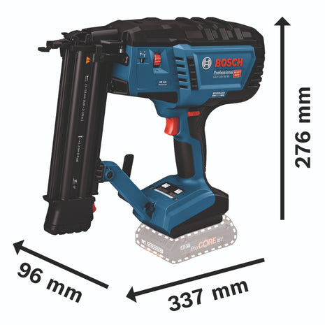 Bosch GNH 18V-50 M Chiodatrice professionale per legno a batteria 18 V 1,2 x 16 - 50 mm Brushless ( 0601482400 ) Solo - senza batteria, senza caricabatterie