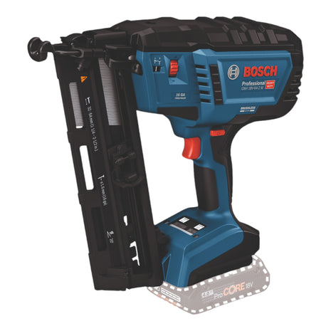 Bosch GNH 18V-64-2 M Chiodatrice professionale per legno a batteria 18 V 1,6 x 32 - 64 mm brushless + L-Boxx ( 0601482001 ) - senza batteria, senza caricabatterie