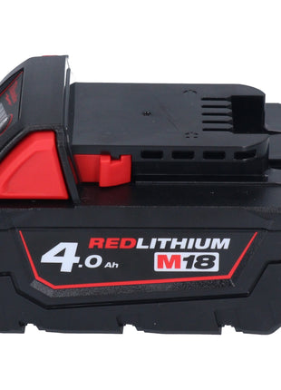 Herramienta de ajuste de pernos de anillo de bloqueo de batería Milwaukee M18 ONEFLT-401X 18 V 4,8 / 6,4 / 9,53 mm + 1x batería 4,0 Ah + caja HD - sin cargador