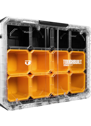 Toughbuilt StackTech TB B1 O 30 Organizer 53 x 40 x 18 cm 8x Inlay 4x Trennwand 1 - toolbrothers