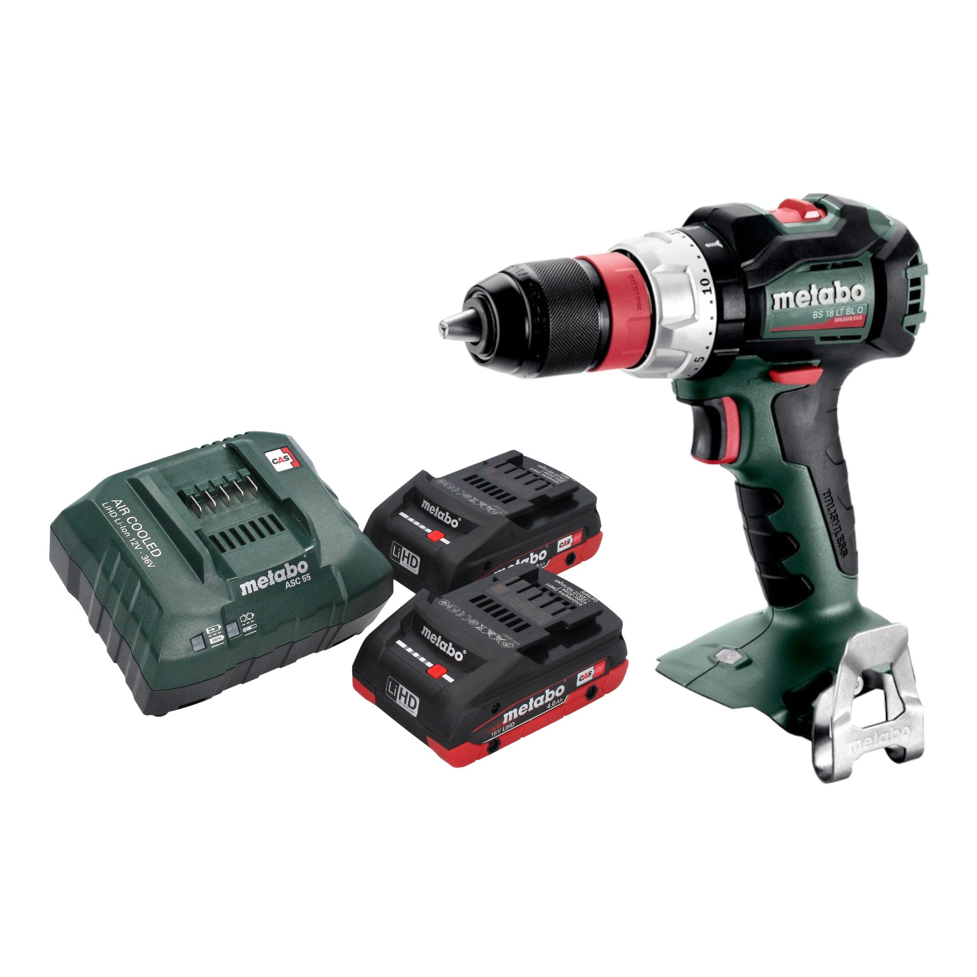 Metabo BS 18 LT BL Q Akku Bohrschrauber 18 V 75 Nm Brushless 2x LiHD Akku 4 0 Ah Ladegeraet 0 - toolbrothers