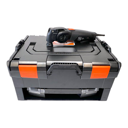 Fein Multimaster MM 700 Max herramienta multifunción 450 W Starlock Max Black-Edition ( 72297461000 ) + 33 pcs. accesorios + L-Boxx