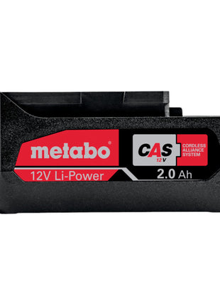 Batería Metabo Li-Power 12 V 2,0 Ah / 2000 mAh Li-Ion con indicador de nivel de carga (625406000)