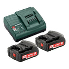 Taladro atornillador a batería Metabo BS 14.4 14,4 V 40 Nm (602206540) + 2 baterías 2,0 Ah + cargador + maletín