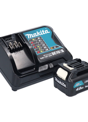 Taladro atornillador inalámbrico Makita DF 332 DSM1E 12 V máx. 35 Nm sin escobillas + 1x batería 4,0 Ah + cargador + estuche