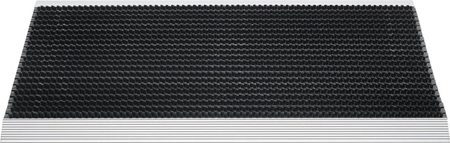 Aluminium doormat ( 9000471285 ) black/silver PP/aluminium