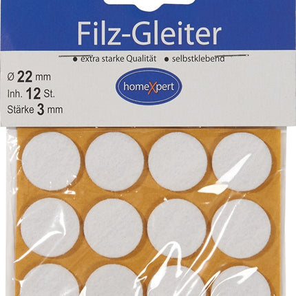Felt glides ( 3000271014 ) 22 mm self-adhesive
