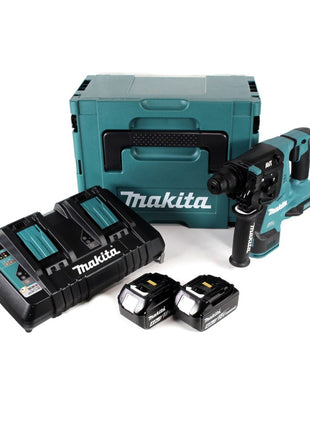 Makita DHR 280 PMJ Akku Bohrhammer 36V (2x18V) Brushless SDS-PLUS im Makpac + 2x 4,0 Ah Akku + Doppelladegerät - Toolbrothers