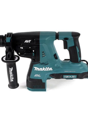 Makita DHR 280 TJ 2 x 18 V 36 V Li-Ion Akku Bohrhammer Brushless 28 mm für SDS-PLUS im Makpac + 2 x 5,0 Ah Akku - ohne Ladegerät - Toolbrothers