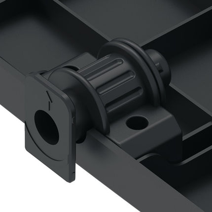 Reposapiés ( 9000460170 ) negro W385/500xD370xH155 mm