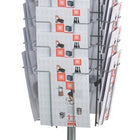 Soporte para folletos ( 9000493685 ) Ø 510 mm H1475mm 32 compartimentos DIN A4