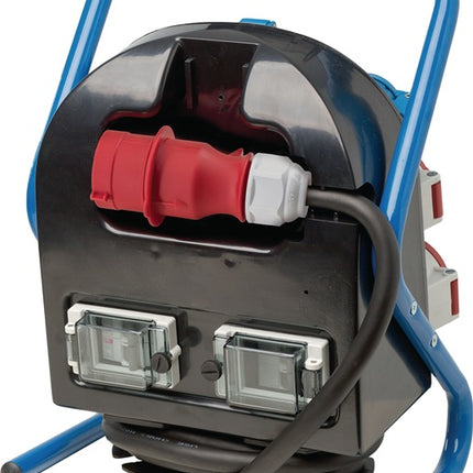 Distribuidor de corriente de plástico ( 4000873993 ) Enchufe CEE 400 V / 16 A, 5 polos 5 x 2,5 mm².