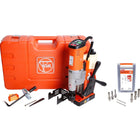 FEIN KBU 35 MQW Universal Magnet Kernbohrmaschine 1100W 35 mm QuickIN + 8 tlg. Kernbohrerset + Koffer - Toolbrothers