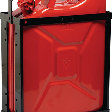 Uchwyt na kanister Valpro ( 4000818969 ) Długość 377 mm Szerokość 174 mm Wysokość 485 mm Głęboka czerń RAL 9005 2,87 kg