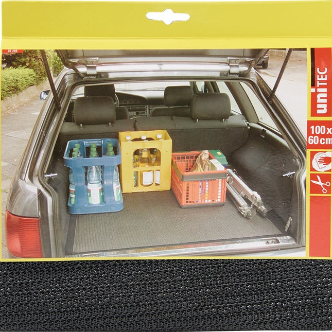 Unitec boot mat ( 4000363234 ) PVC grey L60xW100 cm