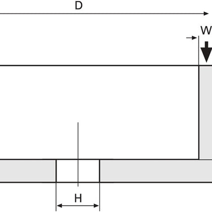 Tyrolit Schleiftopf ( 4000869873 ) 100 mm Bohrung 20 mm