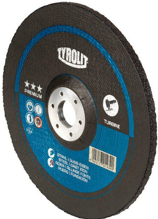 Tyrolit disque à ébarber PREMIUM T-GRIND ( 8000758433 ) D125xS7mmgranulation 24 alésage 22,23 mm