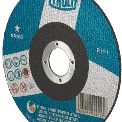 Tarcza tnąca Tyrolit BASIC ( 8000757599 ) D125x1mm otwór prosty 22,23 mm