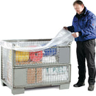 Side gusset bag ( 9000451015 ) HD-PE naturally cloudy 25 µm