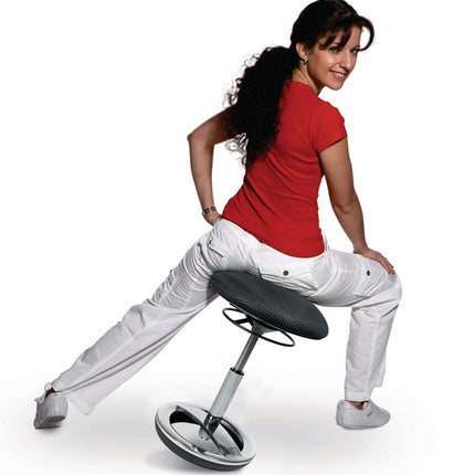 Sgabello Topstar ( 9103482820 ) con anello per i piedi Regolazione dell'altezza del sedile 440-570 mm