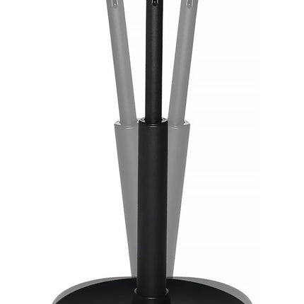 Topstar assis-debout ( 9000454321 ) similicuir tube acier noir