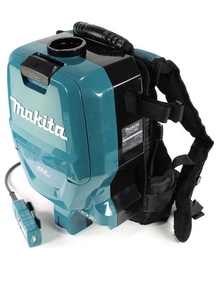 Makita DVC 260 Z 36 V Akku Rucksack Staubsauger (2x 18V) Brushless Solo + Makita Filtersack 2l 10 Stück - ohne Akku und Ladegerät - Toolbrothers