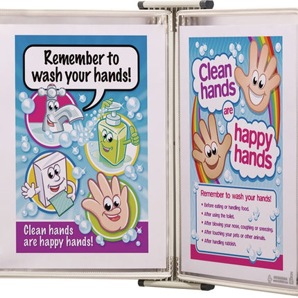 Tarifold wall holder ( 9000492070 ) 10 display boards varnished A4