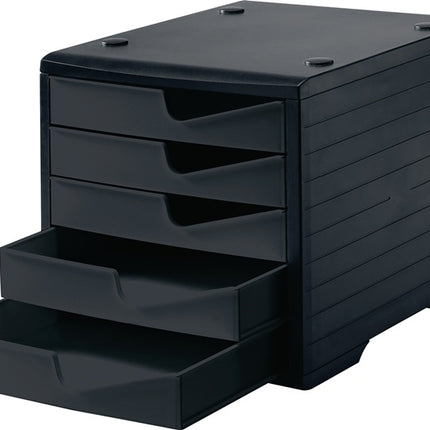styro storage box ( 9000493478 ) 5 cassetti nero/nero