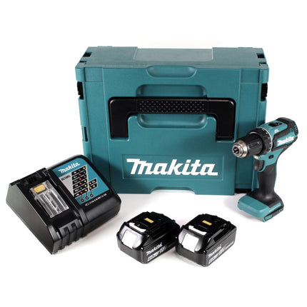 Makita DDF 485 RGJ Akku Bohrschrauber 18V 50Nm im Makpac + 2x 6,0 Ah Akku + Ladegerät - Toolbrothers