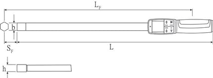 Clé dynamométrique/angulaire Stahlwille 714/1 ( 8000332362 ) 1 - 10 Nm