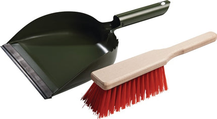 Dustpan set ( 9000470004 ) with metal handle Metal, lacquered
