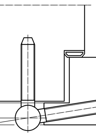 Simonswerk Einbohrband BAKA C 1-15 WF ( 3000255706 ) 3-teilig vernickelt DIN links / rechts Holztüren