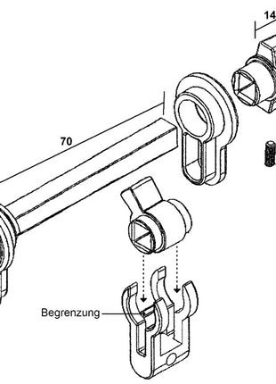 Schnegel Module WC/bain 007/7044 ( 3000259601 ) Porte entièrement vitrée, montage vertical avec accessoires