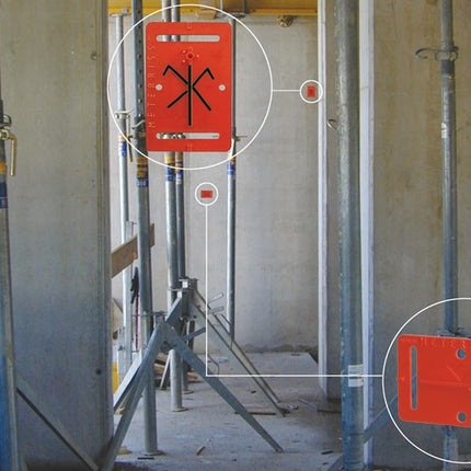 Znacznik metra RS20 ( 4000818491 ) dla L80xW50mm 7 g