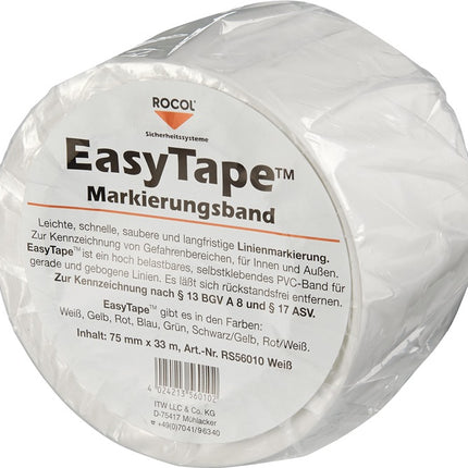 Nastro marcatore Rocol Easy Tape ( 9190491487 ) PVC lunghezza 33 m larghezza 75 mm